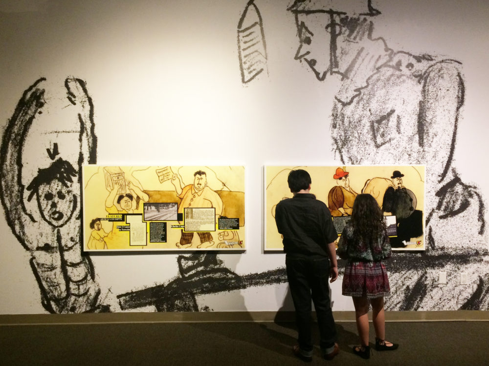 Holocaust Museum Houston hosted the Foundation's Vedem Underground exhibit in Summer 2017.