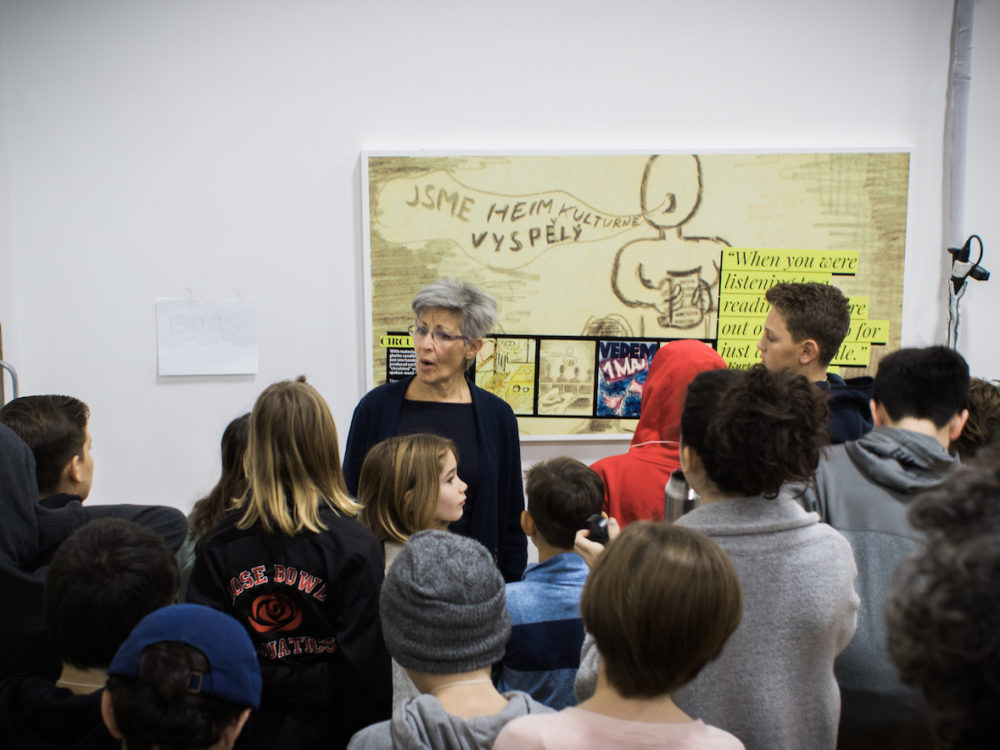 The VEDEM Foundation hosted its educational workshops at Los Angeles's BOX Gallery in 2017.